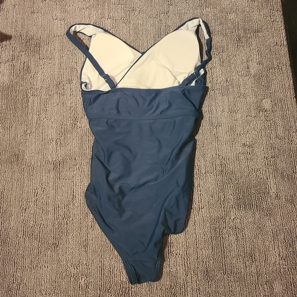 Pink Blush Maternity Swimsuit - Picture 3 of 5